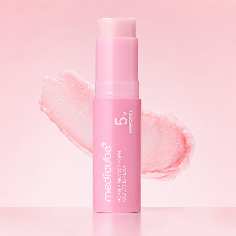 [NEW] [medicube] PDRN Pink Collagen Volume Multi Balm  PDRN, NAD Stick , Helping Look of Fine Lines, Firming Care, Anti-Aging Care | For Under-Eyes, Neck, Forehead, Smile Lines, Lip Care | Korean Skincare